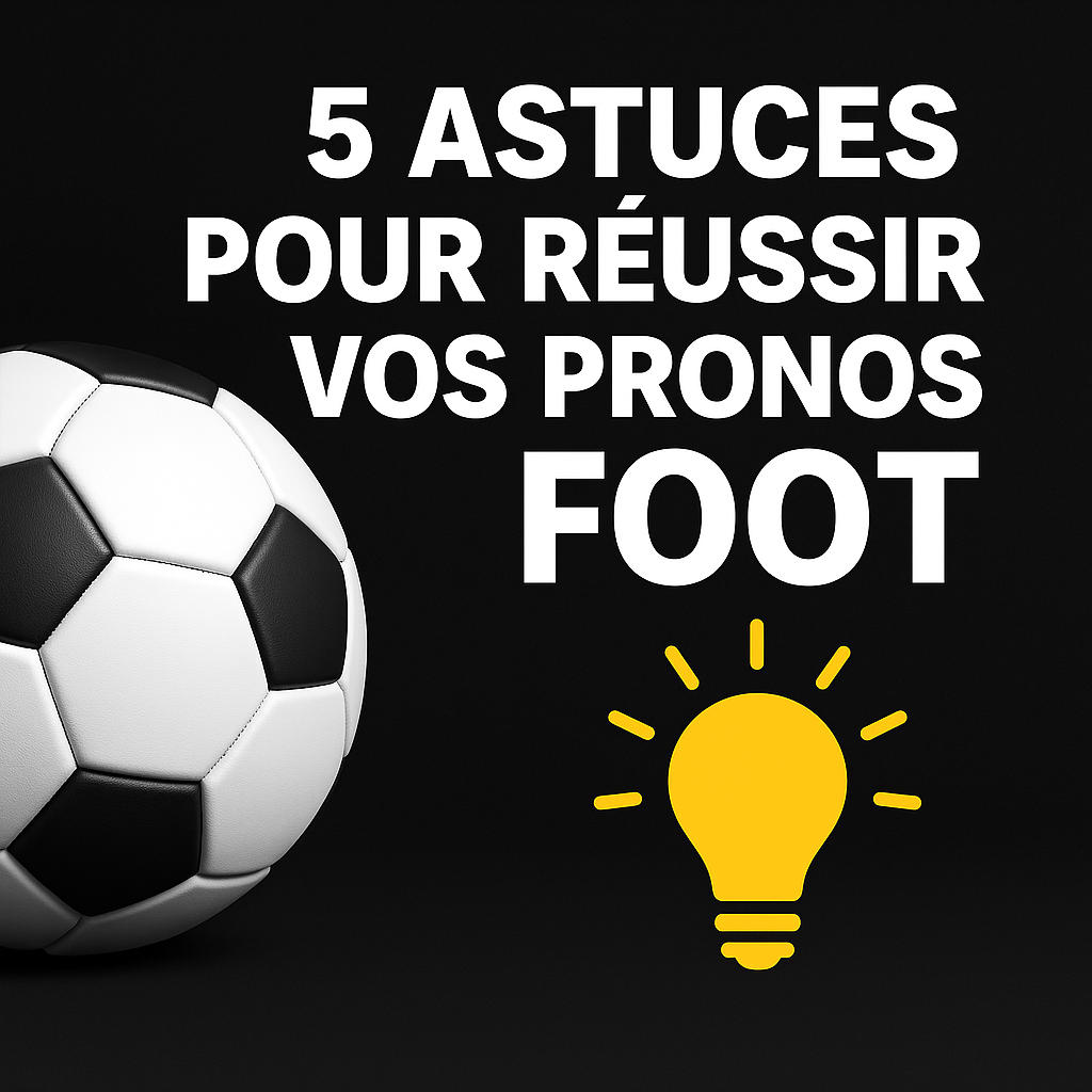 Top 5 des astuces pour réussir vos pronostics