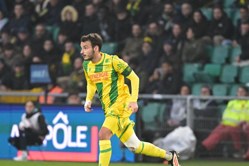 Nantes avec Pedro Chirivella et Francis Coquelin contre Lille