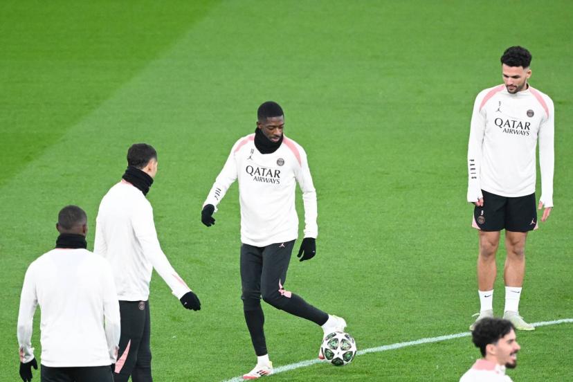 Un dernier entraînement au complet pour le PSG avant le choc contre Liverpool