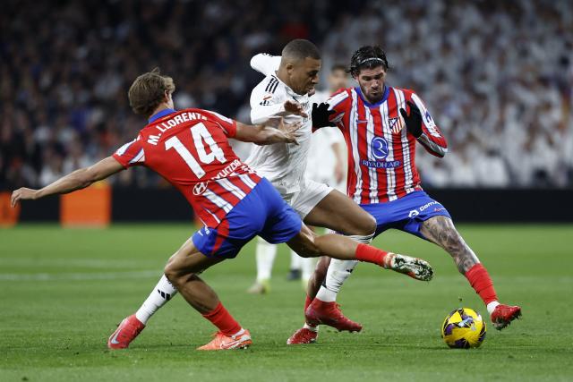 Mbappé permet au Real Madrid de conserver la tête de la Liga avec un nul dans le derby contre l’Atlético