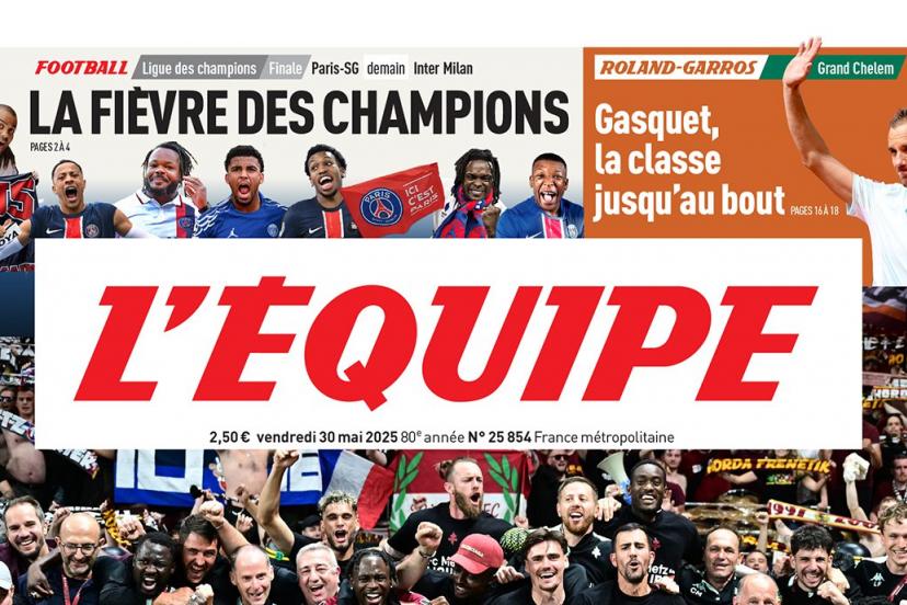 La montée de Metz célébrée à la une de « L’Équipe »